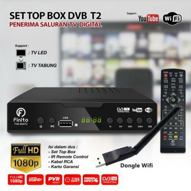 STB Digital- Set Top Box - Bisa Youtube