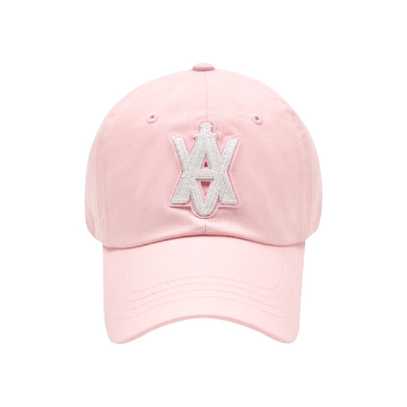 ADLV X Lisa A Logo Emblem Patch Ball Cap Pink 100% Original