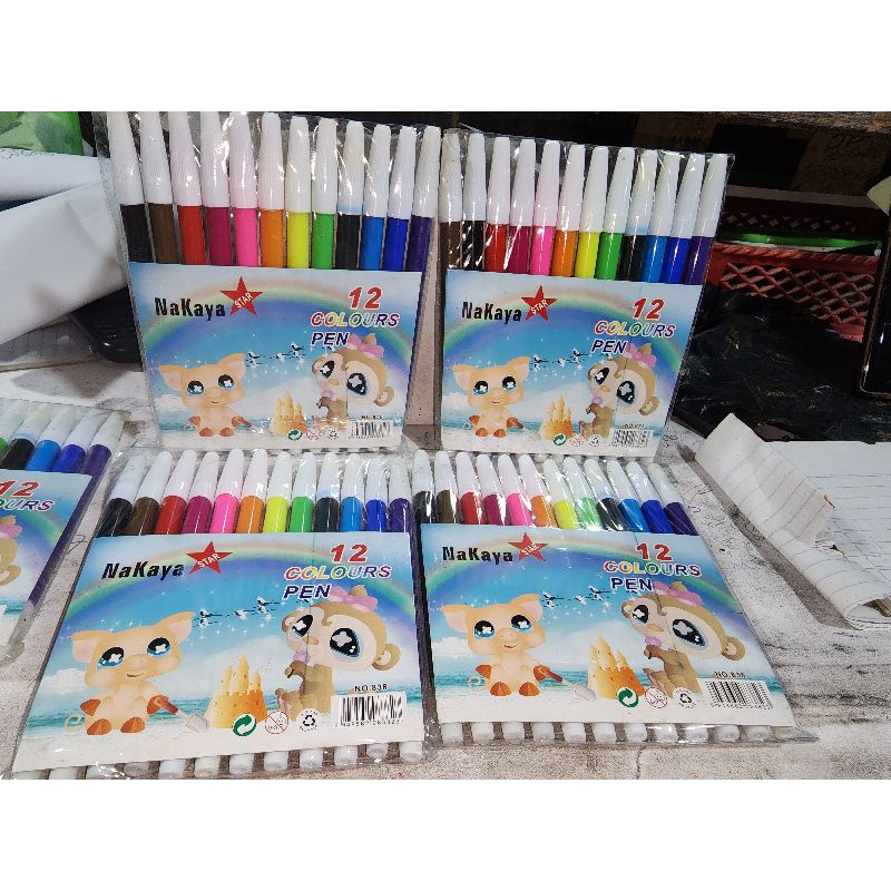 

Spidol 12 warna murah