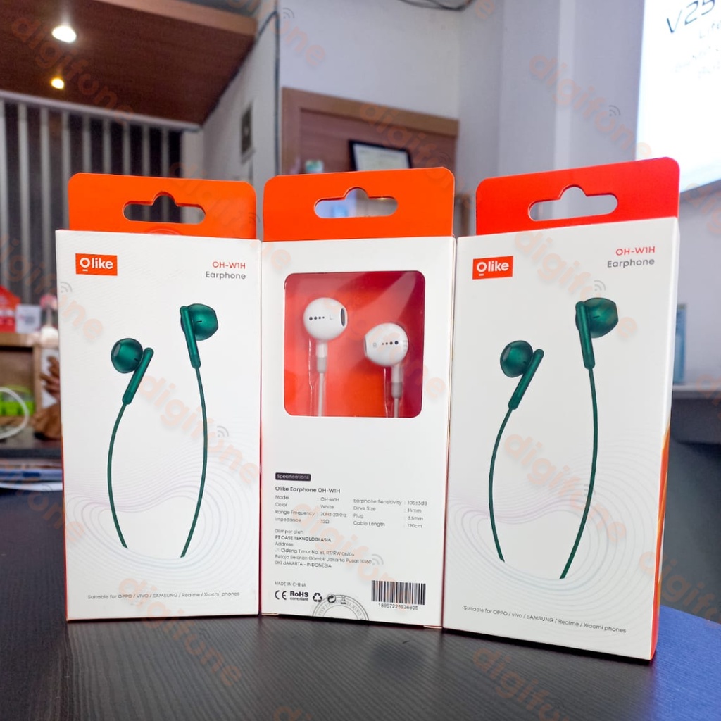 OLIKE EARPHONE OH-W1H HEADSET GARANSI RESMI 1 TAHUN