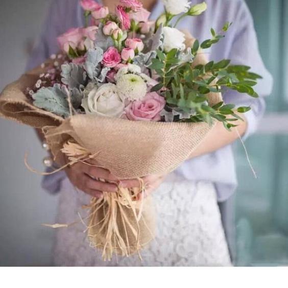 

KARUNG GONI / BURLAP (1 ROLL) FLOWER WRAP PEMBUNGKUS BUNGA
