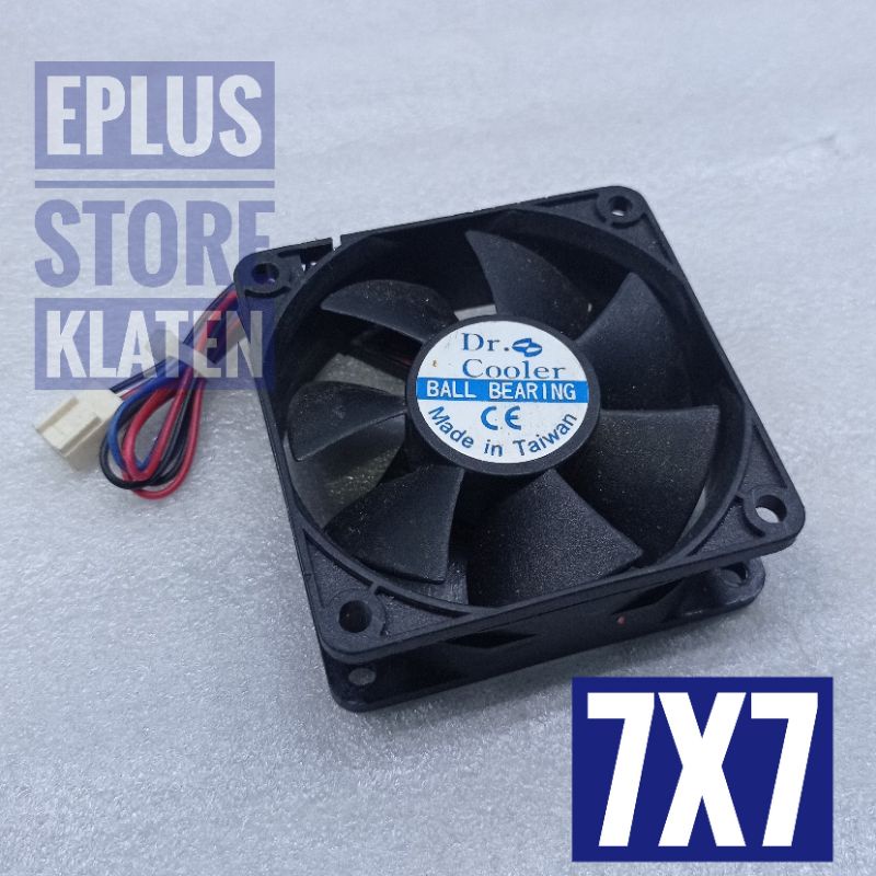 kipas fan 12V 7cm 0.16A ADDA Dc Brushless Ball Bearing KP177