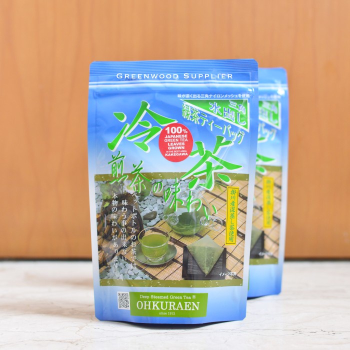 BAYAR DITEMPAT Ohkuraen Reicha Sencha Teabag 20 Sachet [JAPAN GREEN TEA] /TEH DIET/TEH