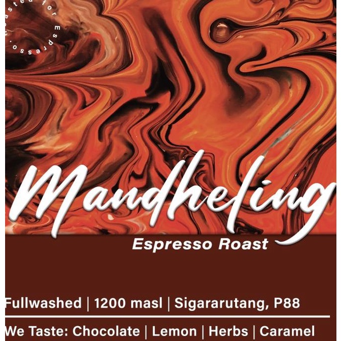 

Biji Kopi Arabika Mandheling Sumatra 1 Kg - Single Origin Espresso