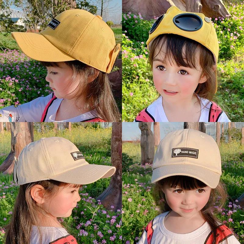 Topi Baseball Bahan Katun Untuk Anak Laki-Laki Dan Perempuan