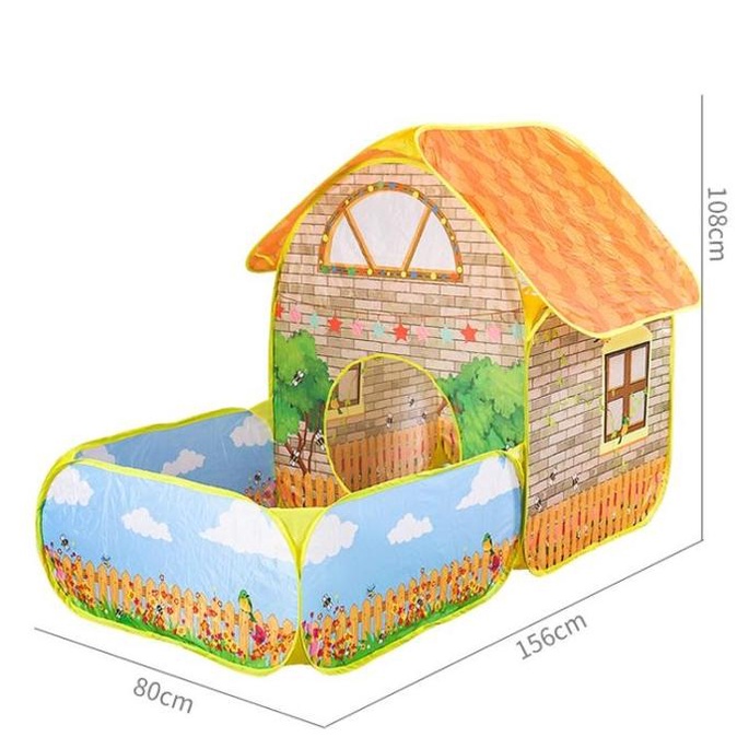 Tenda Garden House Tenda Rumah Pagar Anak Jumbo IPLAY