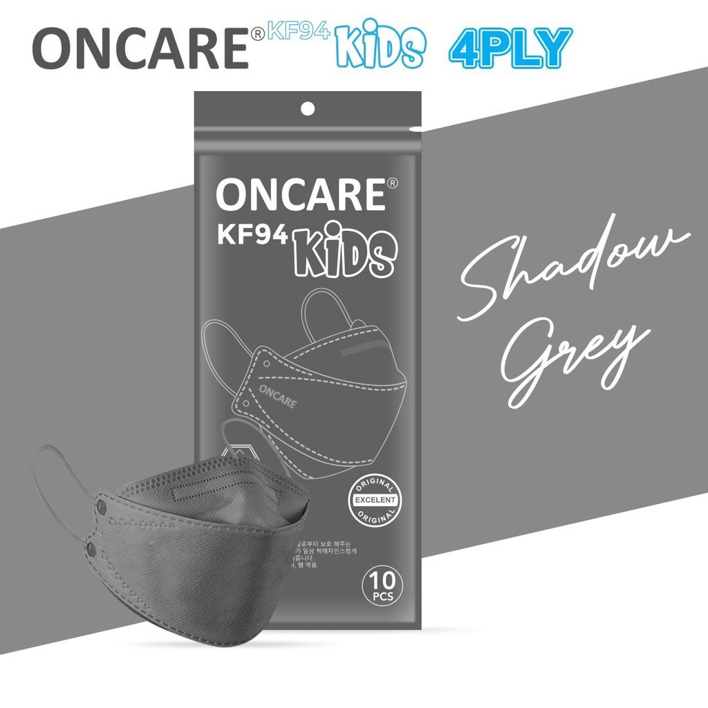 MASKER ONCARE KF94 ANAK 4 PLY ISI 10