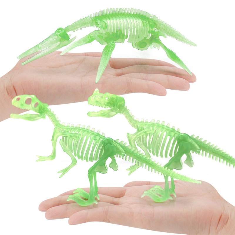 Mary Mainan Bangunan Model Kerangka Dinosaurus Figurine Mini Untuk Kolektor Hobi Anak