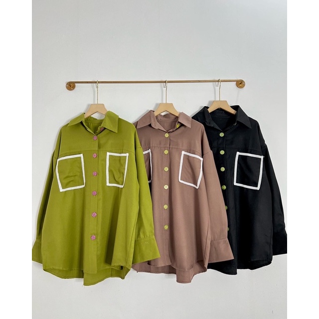 kemeja sunny pocket