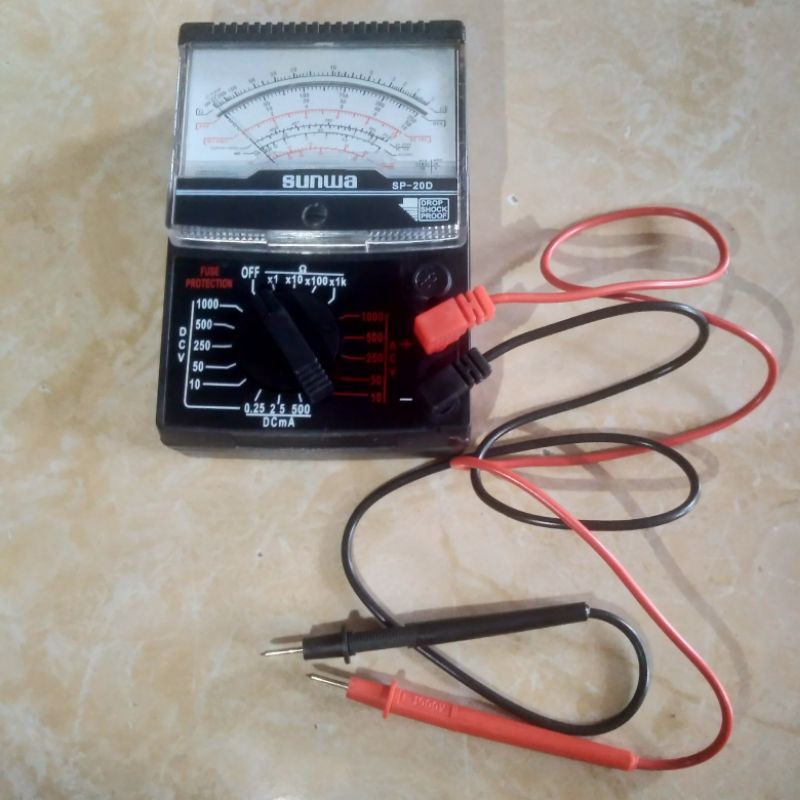 Jual Multitester Analog Sunwa Sp D Avo Volt Meter Multi Tester Shopee Indonesia