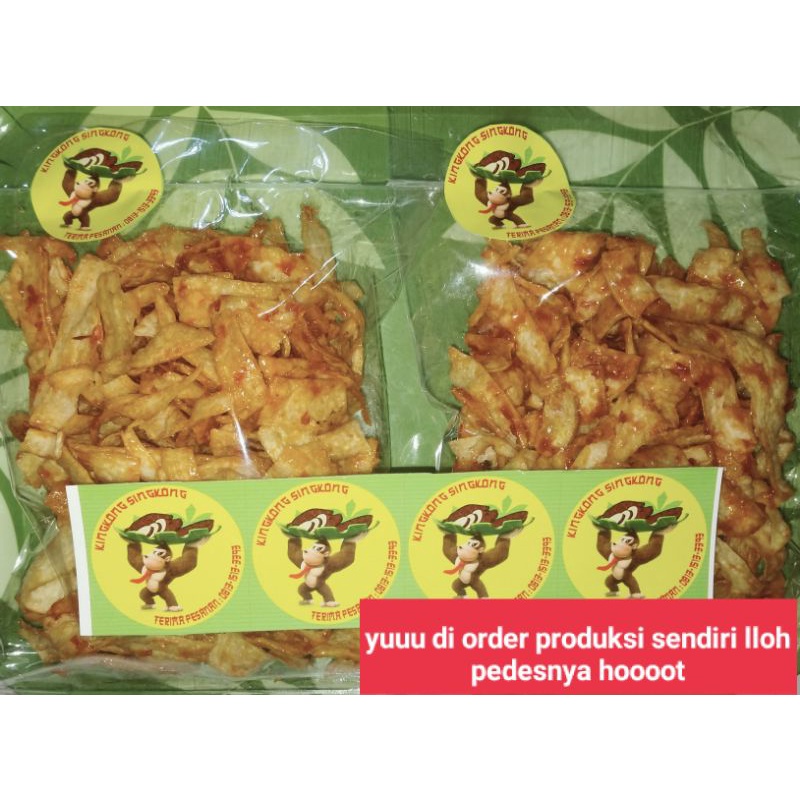 

Kripik Singkong Pedas 250 gram
