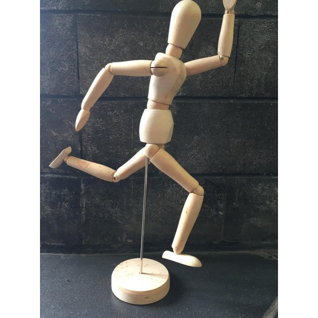 

Manekin Kayu - 30 cm / Wooden Mannequin / Manikin - Female