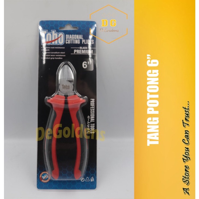 Tang Tang Potong Toho 6" / Tang Potong Toho Black Premium