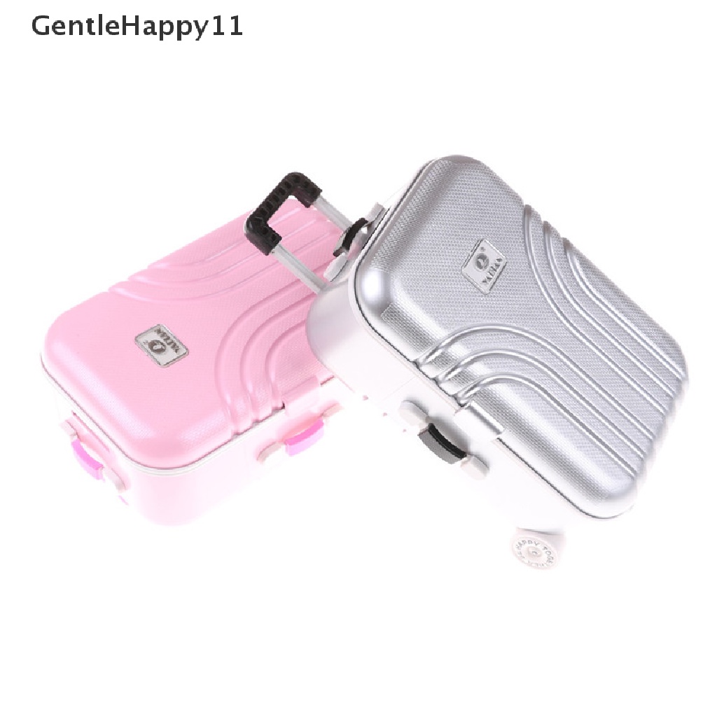 Gentlehappy Travel Set Suitcase Koper Untuk Hadiah American Doll 18inch (Hanya Koper) id