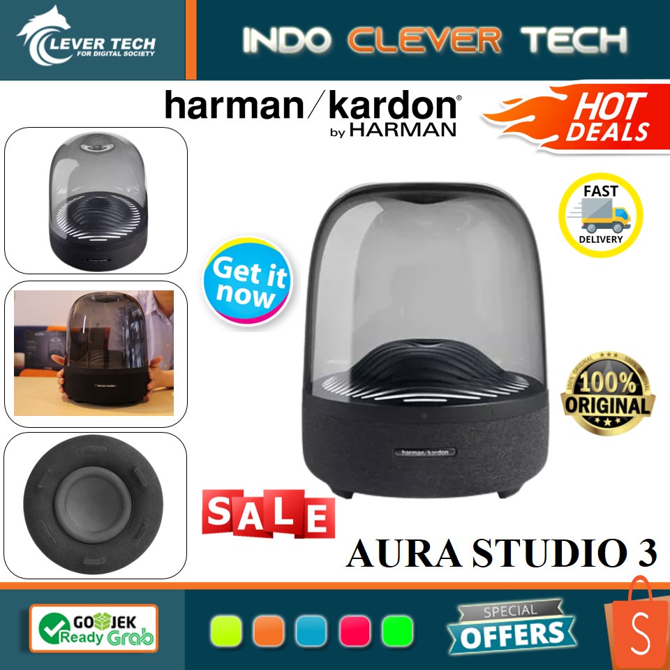 Harman Kardon Aura Studio 3 Wireless Bluetooth Speaker - ORIGINAL