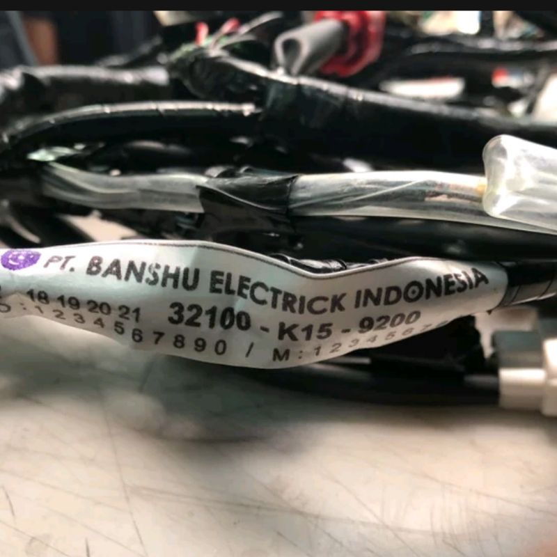 Kabel body cb 150r led cb 150 r led original hgp 32100k15920