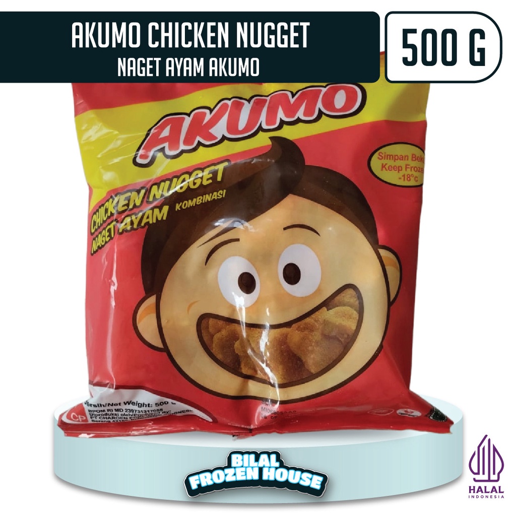 

Akumo Chicken Nugget 500gr - Nugget Ayam