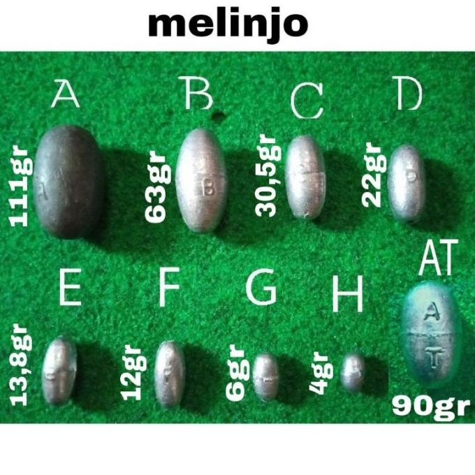 Timah / timbel / pemberat pancing melinjo per 1kg