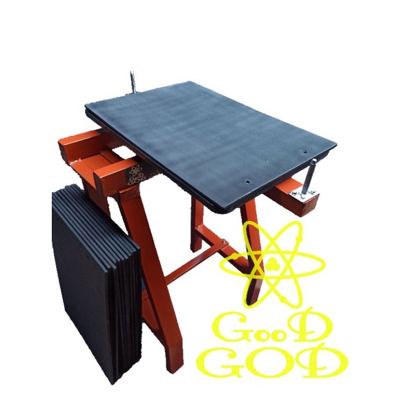 |GG| Meja Sablon single thailand plus 12 pcs papan portable (RESI SISTEM)