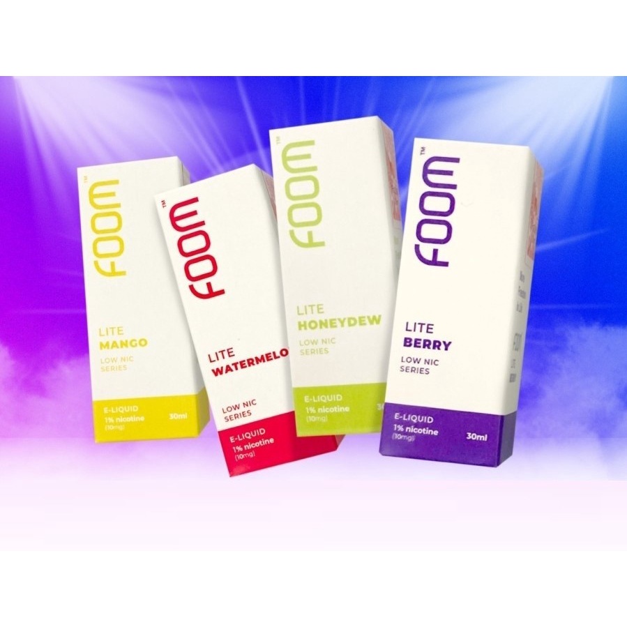 LIQUID FOOM LITE FRUITY SERIES LOW NICOTINE 30ML AUTHEN