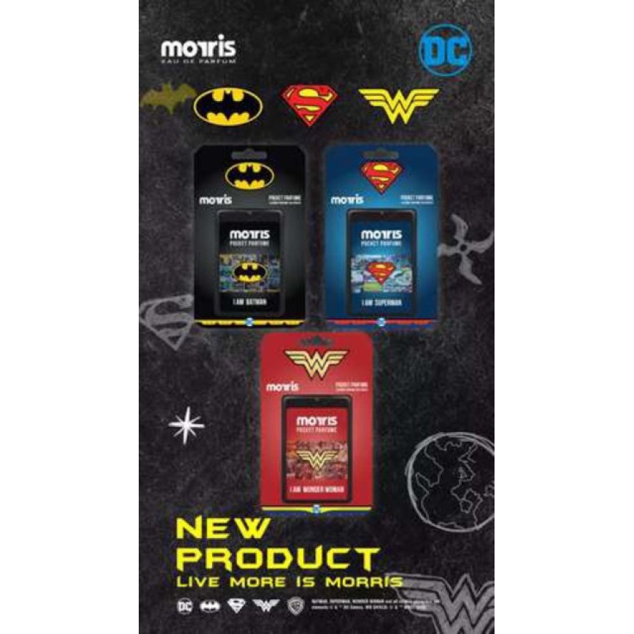 PARFUM MORRIS POCKET COLOGNE PRIA 18ML PERUME SAKU TRAVEL SIZE MINI