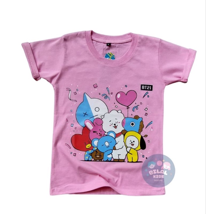 KAOS ANAK/KAOS DISTRO/KAOS ANAK CEWE 1-8th