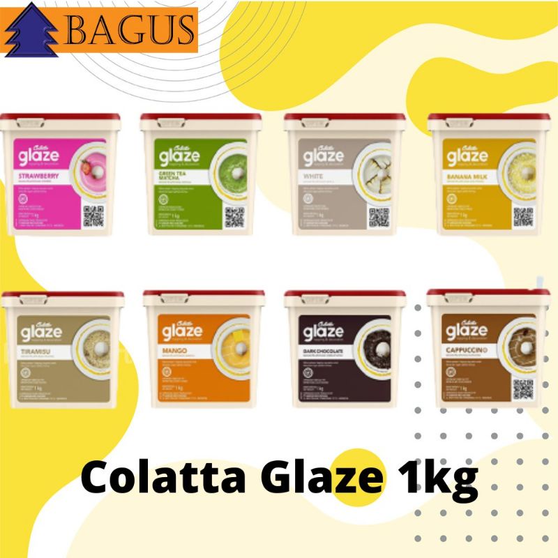 

Colatta Glaze Toping Roti- Toping Donat- Toping Martabak 250gr -Kemasan 1kg