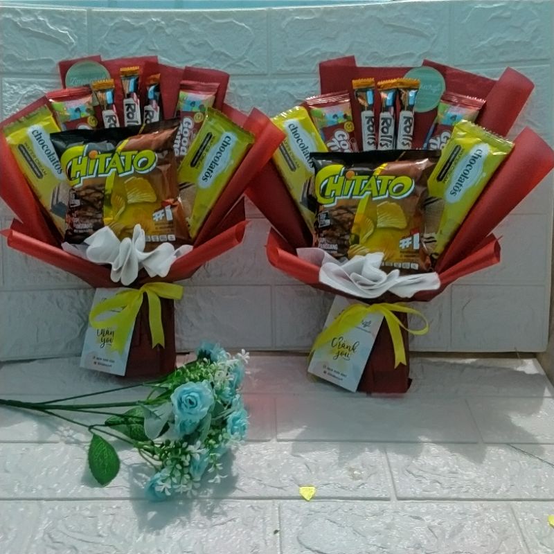 

BUKET SNACK BISA REQUEST | Bouqet Snack Murah | Bouket Jajanan | Kado Ulang Tahun | Kado Praktis
