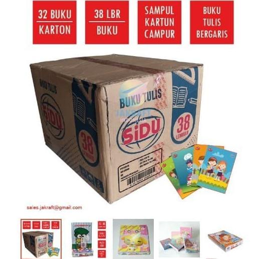 

QN240 BUKU TULIS SINAR DUNIA ISI 38 LEMBAR PER DUS ISI 32 PACK 10 BUKU YH6346R