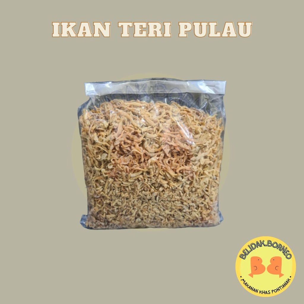 

Ikan Teri Pulau Gurih Asli Pontianak 500 gr