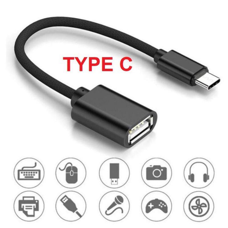 KABEL OTG V8 MICRO USB TYPE C LUNA VV81 / OTG KABEL ON THE GO CONNECT KIT SB