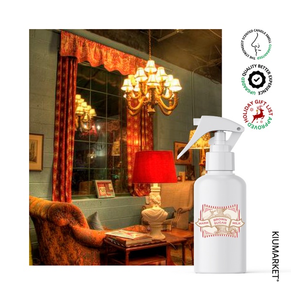 Kiumarket - Warm Brownsugar Milk Mini Strong Atmosphere Anti-Bacterial Roomspray Pengharum Ruangan 7
