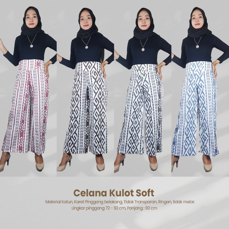 Celana Kulot Soft Batik - Naira Batik