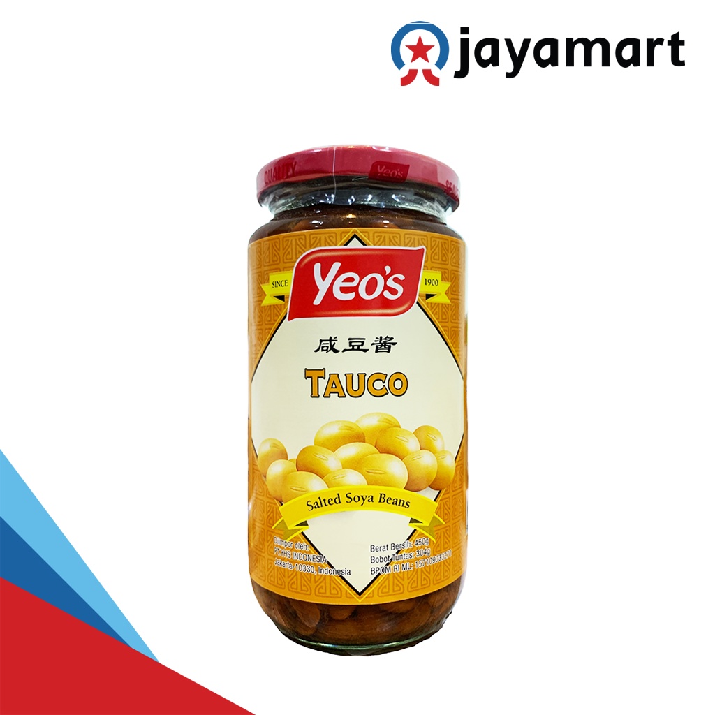 Tauco Yeos Salted Soya Beans Yeo's 450 ml