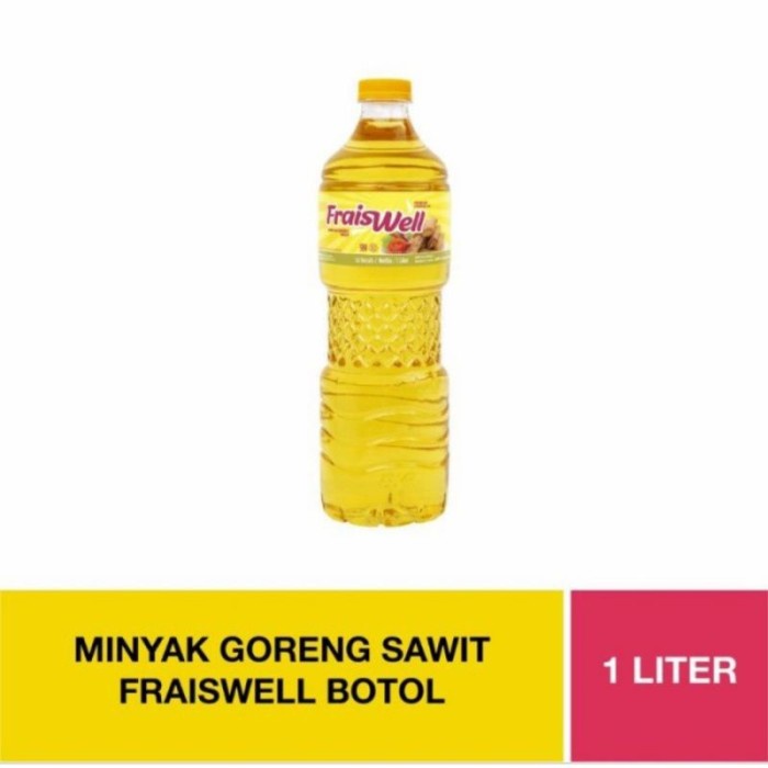 

Minyak Goreng Fraiswell 1 liter kemasan botol