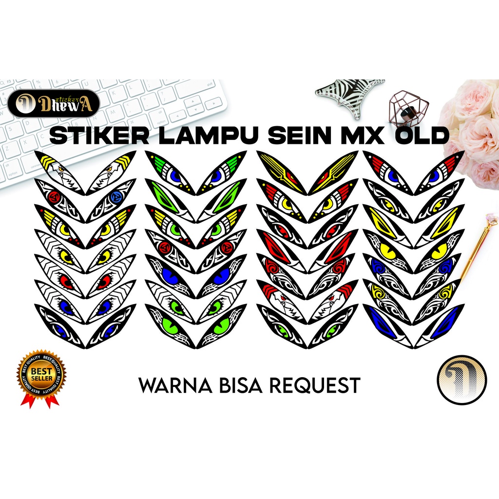Sticker Lampu Sein Jupiter MX Old / Sein Jupiter MX Old / Jupiter MX Old / OJMX
