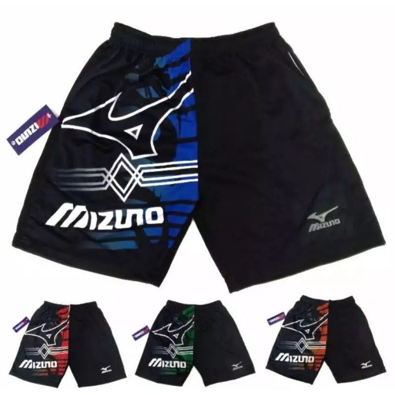 CELANA PENDEK KOLOR MIZUNO OLAHRAGA/MIZUNO PRIA WANITA/CELANA VOLI MIZUNO SABLON PRINTING/CELANA KOL