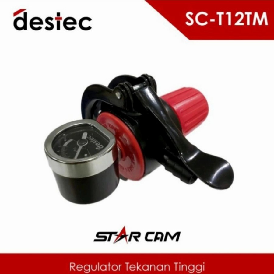 Starcam SC-T12TM SC T12 TM Regulator Gas Tekanan Tinggi  Meteran SNI