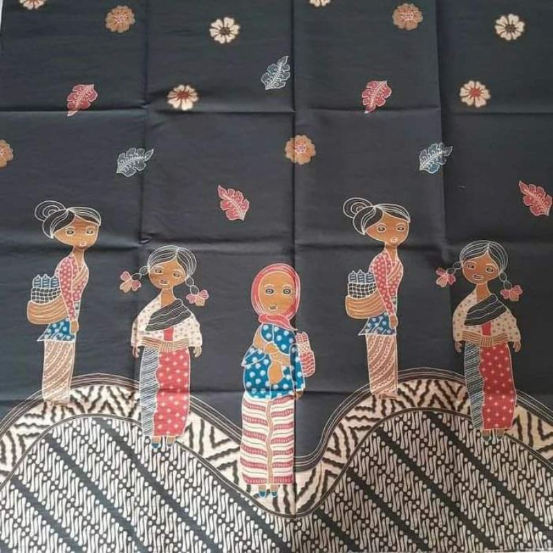 kain batik katun asli sragen/solo