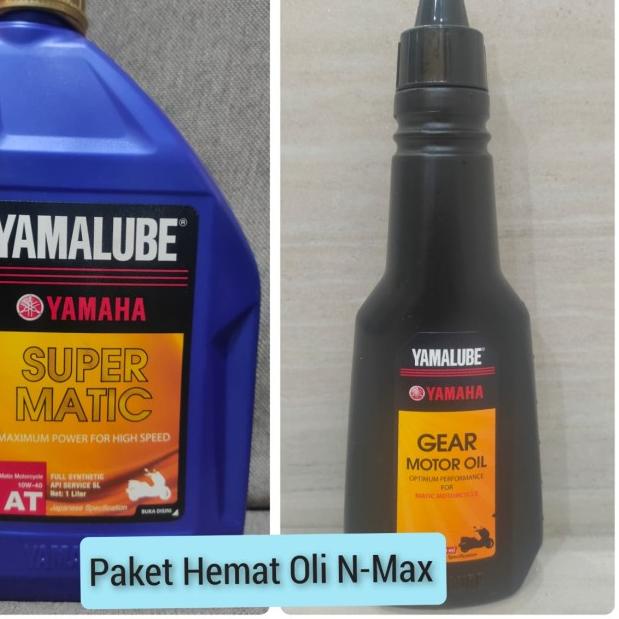 Oli Yamalube Super Matic + Oli Gardan 150 ML/ Paket Hemat Oli Nmax