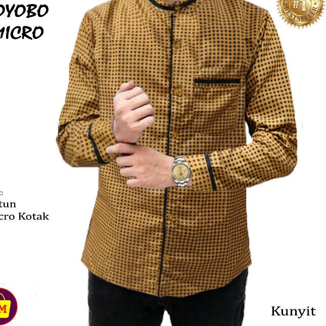 LM 22545-22551 Baju Koko Pria Lengan Panjang TOYOBO MICRO - Coksu Micro, M