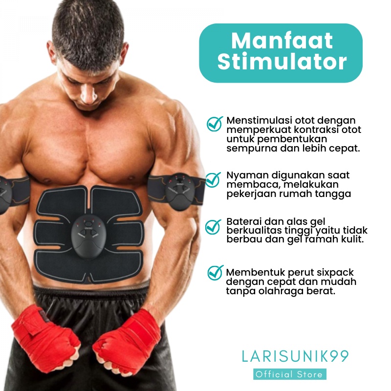 Alat Pembentuk Otot abs stimulator Ultra Thin Ultimate Monavy Abdominal Muscle Exerciser Trainers