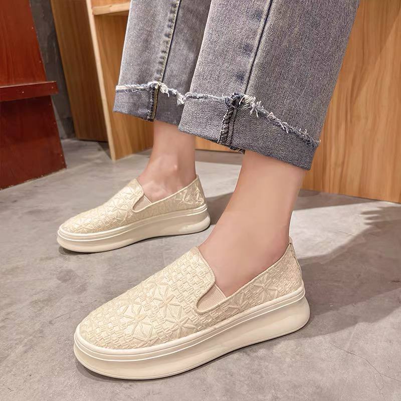 0021 Sepatu Slip ons Wanita Import Women Shoes