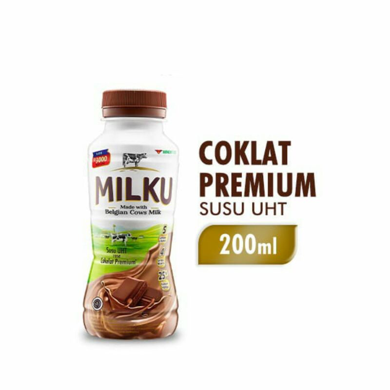 Milku Susu Coklat 200 ml