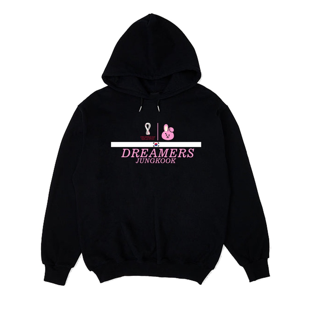 Hoodie kpop world cup qatar dreamers Jungkook