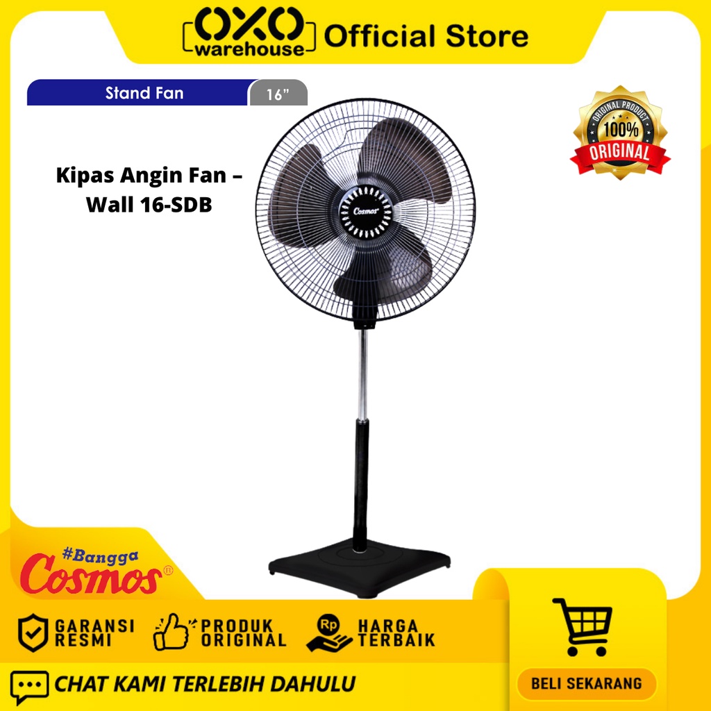 Cosmos Kipas Angin Berdiri 16-SDB 16inch Garansi Resmi Stand/Fan