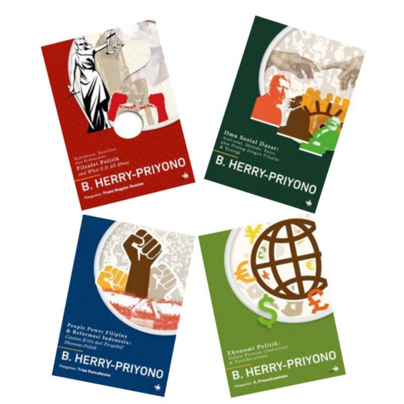 RB Buku Ekonomi Politik Ilmu Sosial Dasar Kebebasan Keadilan Dan Kekuasaan Filsafat Politik Memburu