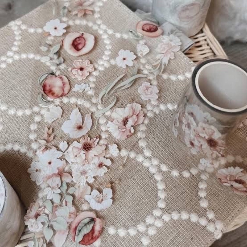 

Sample Romantic Spring PET Tape by Heartlypaper perloop