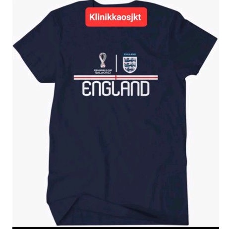 BAJU - KAOS WORLD CUP 2022 ENGLAND TIM - TSHIRT FAN TIM INGGRIS PIALA DUNIA QATAR 2022