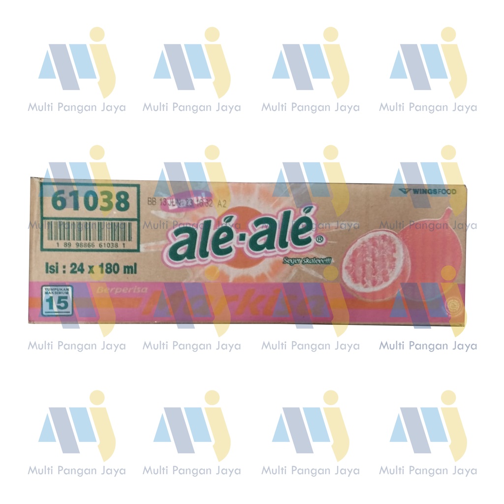 

MINUMAN ALE-ALE CUP MARKISA 190 ML